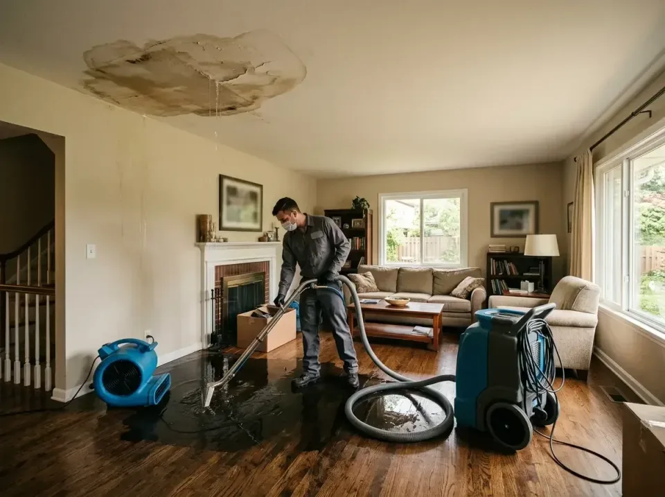 attic-pipe-burst-ceiling-drip-008 — frequently asked questions, Water Damage Restoration & Carpet Care in Flushing, MI